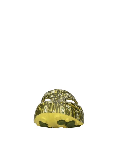 Sabot in gomma. KEEN | GF FLOWERS 1029396VERDE-GIALLO